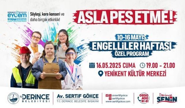 Engelliler Haftası Kapsamında Derince'de Unutulmaz Bir Gece