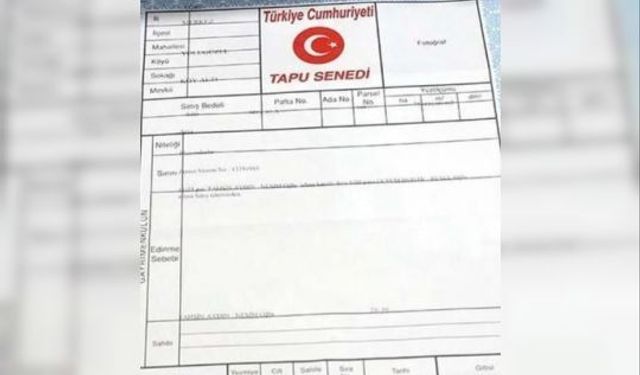 GİB Tapu Devir İşlemlerini Sıkı Takibe Aldı