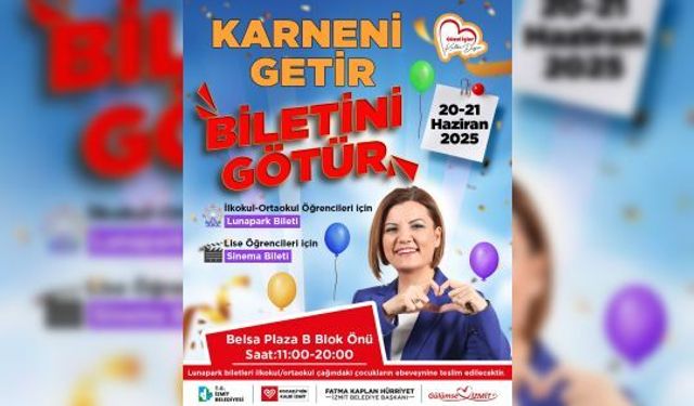 İZMİT Belediyesi, Tatil Hediyesi Veriyor