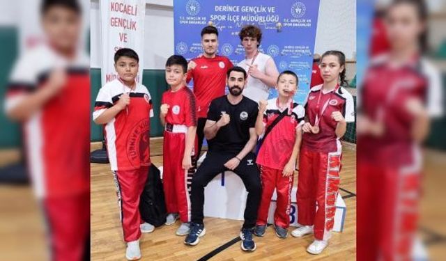 KÖRFEZ GENÇLERBİRLİĞİ SPORCULARI, KİCK BOKS SEÇMELERİNDE BAŞARILI