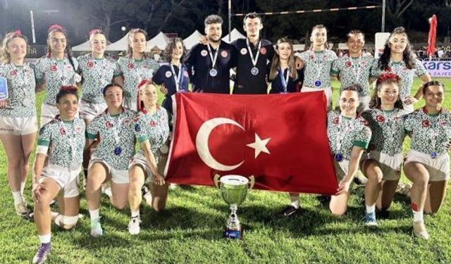 Türkiye Büyük Kadınlar 7'li Ragbi Milli Takımı Avrupa Şampiyonu