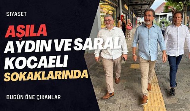 Aşıla çarşı pazar geziyor