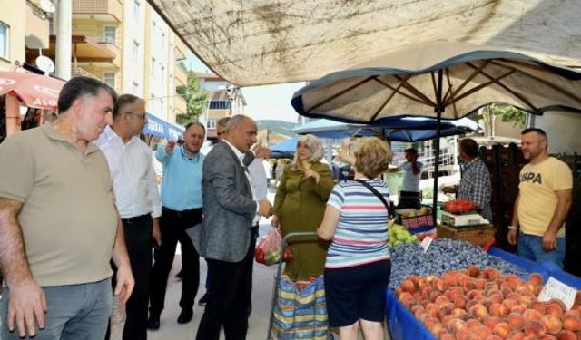 Başkan Söğüt, Mimar Sinan Mahallesi’nde 