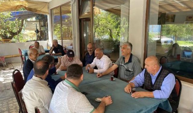 Başkan Söğüt’ten Yeniyalı Esnafına Ziyaret