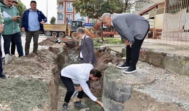 Başkan Söğüt Mimar Sinan Mahallesi’nde Altyapı Çalışmalarını İnceledi