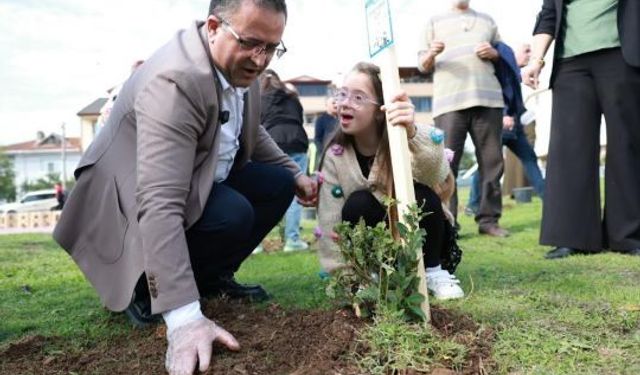 Derince’de Fidanlar Umutla Toprakla Buluştu