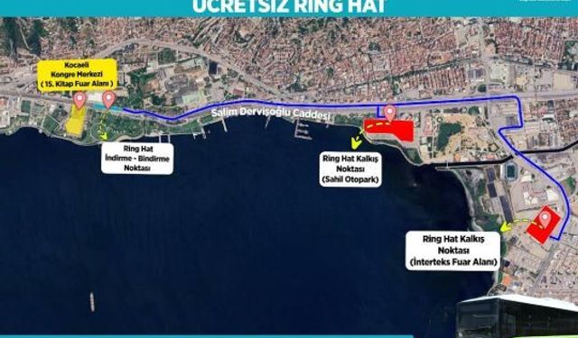 Kocaeli Kitap Fuarı’na Ulaşımda Konforlu Dönem Başlıyor