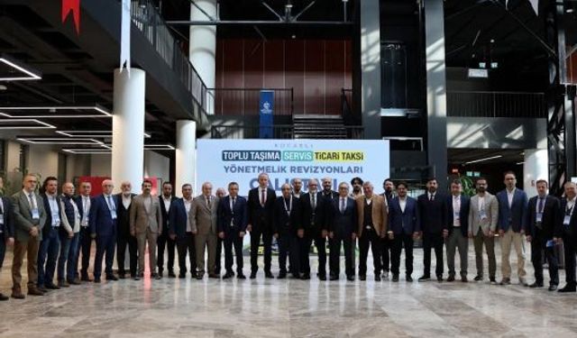 Kocaeli’de Ulaşımda Yeni Dönem: Mevzuat Revizyonu İçin Çalıştay Düzenlendi