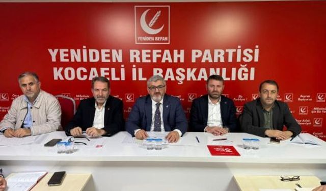 Kocaeli’de Yeniden Refah İl Yönetim Kurulu Toplantısı