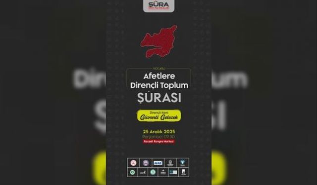 Kocaeli Afetlere Karşı Güçlü Bir Şehir Olma Yolunda