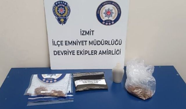 İzmit’te Narkotik Operasyonunda 78 Gram Madde Ele Geçirildi
