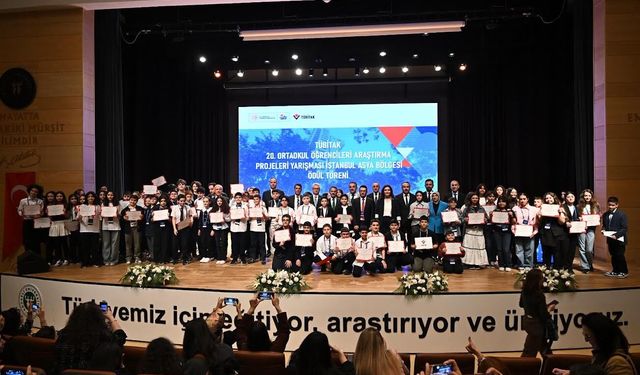TÜBİTAK Ortaokul Öğrencileri Araştırma Projeleri Yarışması’nda Büyük Başarı