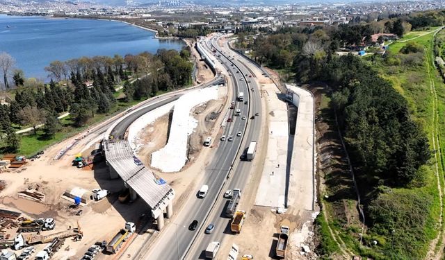 İzmit Sahil Bağlantı Yolu Trafiğe Kapatılıyor