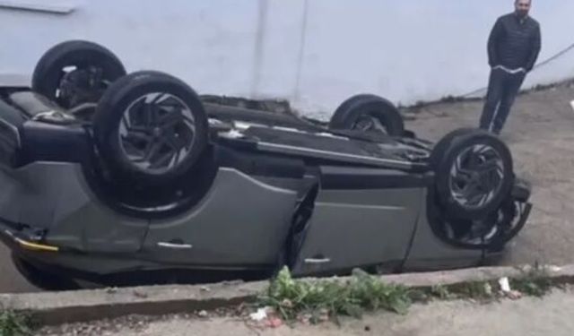 Körfez’de Takla Atan Otomobil Paniğe Yol Açtı