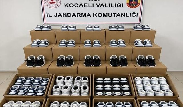 Dilovası’nda 3,2 Milyon TL’lik Kaçak Ayakkabı Operasyonu