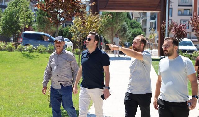 BAŞKAN ÖZLÜ: Başiskele’de Güzel İşler Millet Bahçesi Son Aşamaya Geldi