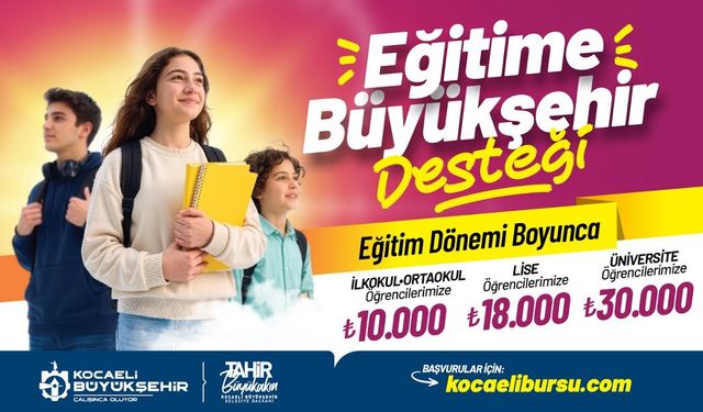 Eğitime Destek: 650 Milyon Liralık Burs Programı Başladı