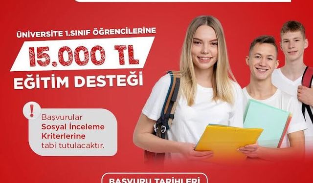 Körfez Belediyesi’nden, Gençlere 15 Bin TL Eğitim Desteği