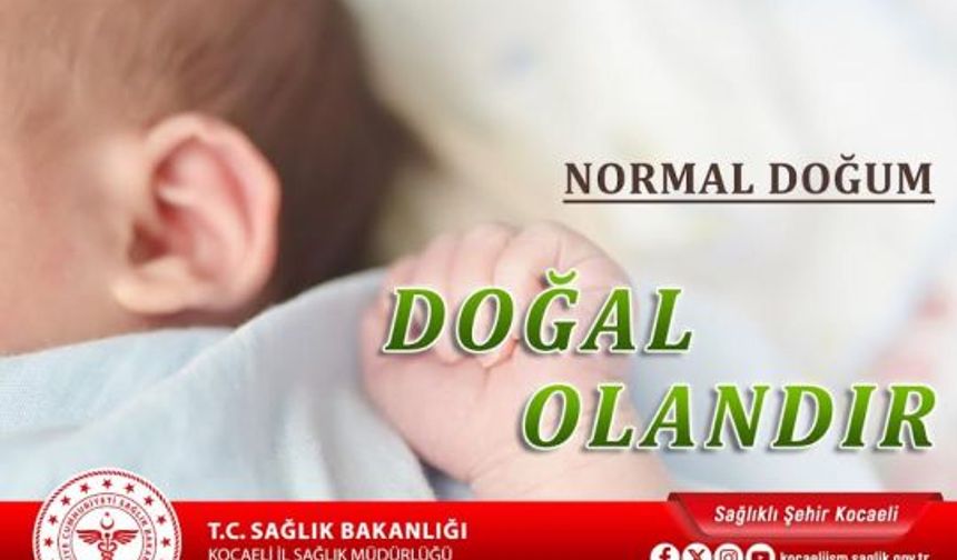 Normal Doğum, Haftası'nda Bilgilendirme: Dr. Emre Sertel'den Faydalar Açıklaması