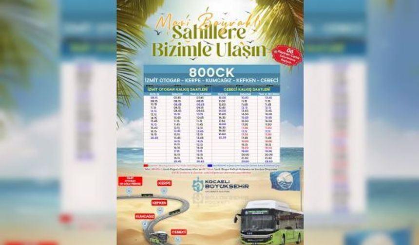 800CK HATTI, SAYESİNDE GÜVENLİ ULAŞIM