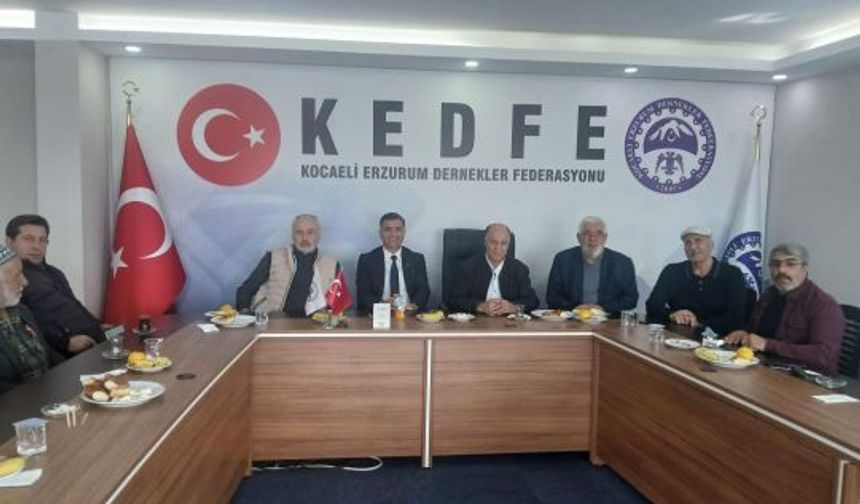 KEDFE’de Dayanışma Nöbeti: Alican Kazgan, federasyon binasını ziyaret etti