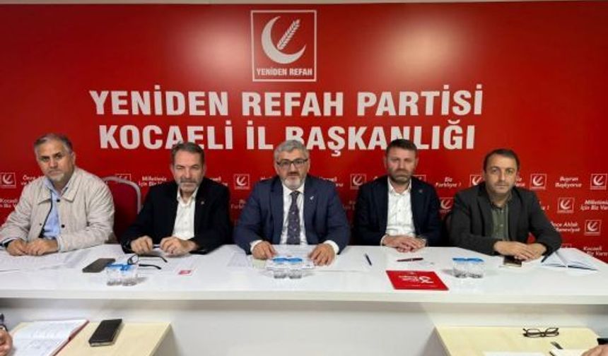 Kocaeli’de Yeniden Refah İl Yönetim Kurulu Toplantısı