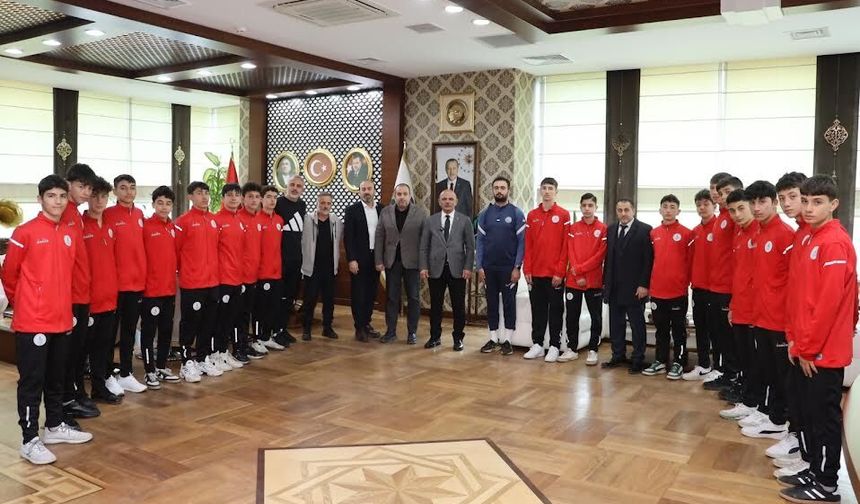 Başkan Söğüt’ten U14Takımına Moral Desteği