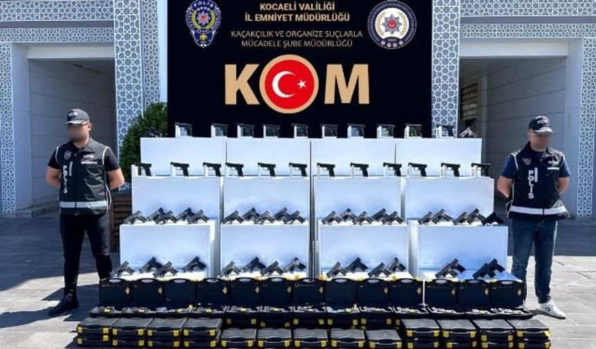 Kartepe’de Silah Kaçakçılığı Operasyonu