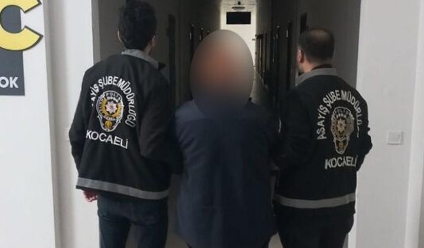 Kocaeli’de 42 Yıl Hapis Cezalı Dolandırıcı Yakalandı