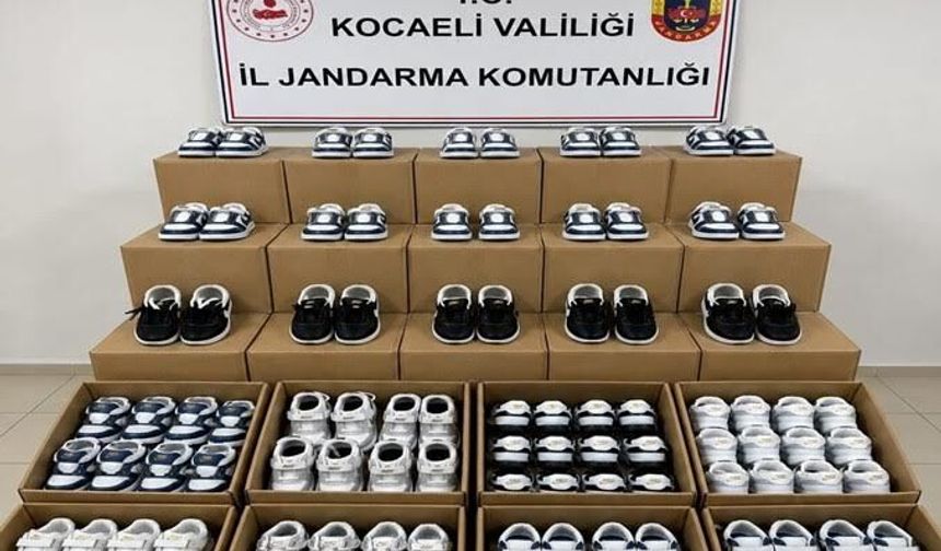 Dilovası’nda 3,2 Milyon TL’lik Kaçak Ayakkabı Operasyonu