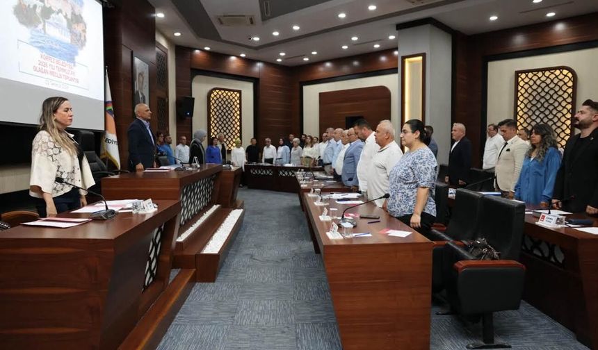 Körfez Belediyesi Temmuz Meclisi’nde Önemli Kararlar Alındı