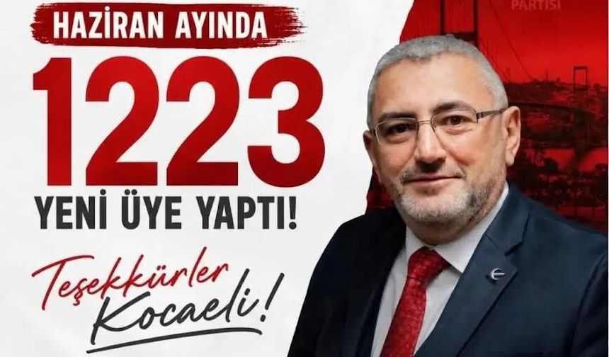 Yeniden Refah Partisi Üye Sayısını Açıkladı: 703 Bin’i Aştı