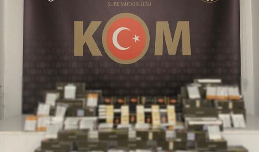 İzmit’te Tütün Operasyonu: 21Bin500 Makaron Ele Geçirildi