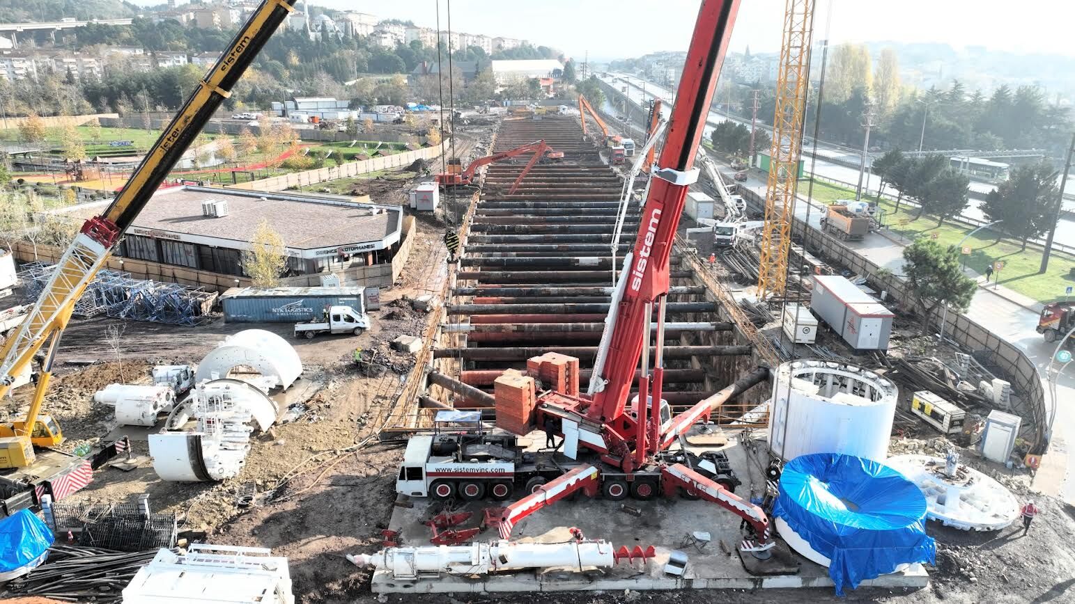Körfezray Metro Projesi’nde Tüm TBM’ler Devrede